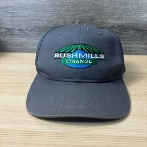 Bushmills Ethanol Hat Cap Snap Back Gray Mesh Back Adjustable